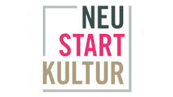 Logo des Programms NEUSTART KULTUR der Beauftragten der Bundesregierung für Kultur und Medien